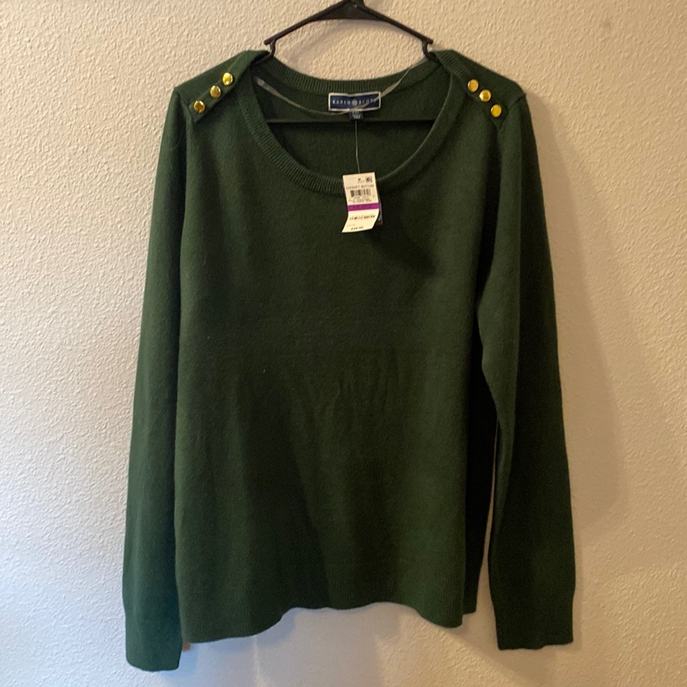 NWT Karen Scott sweater size XXL